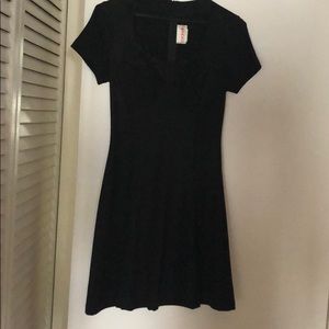 Black cocktail dress